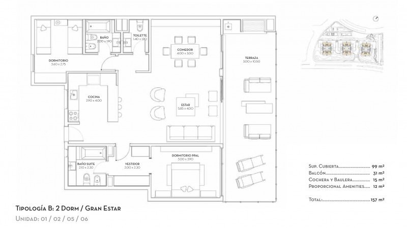 Villa de Mar, Laguna Blanca venta en pozo